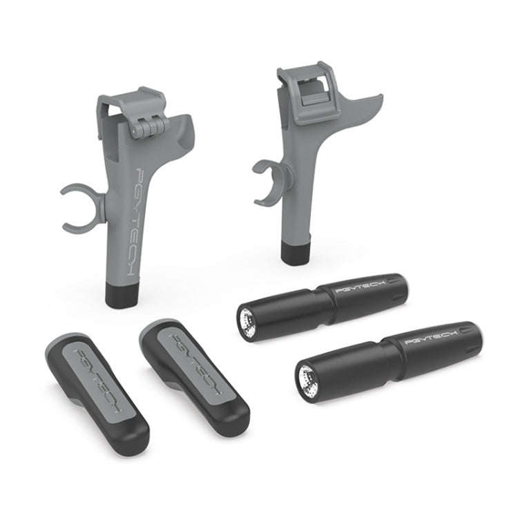 PGYTECH P-16A-038 Portable Heightened Landing Gear Extensions Rack LED Headlamp Set for DJI Mavic...