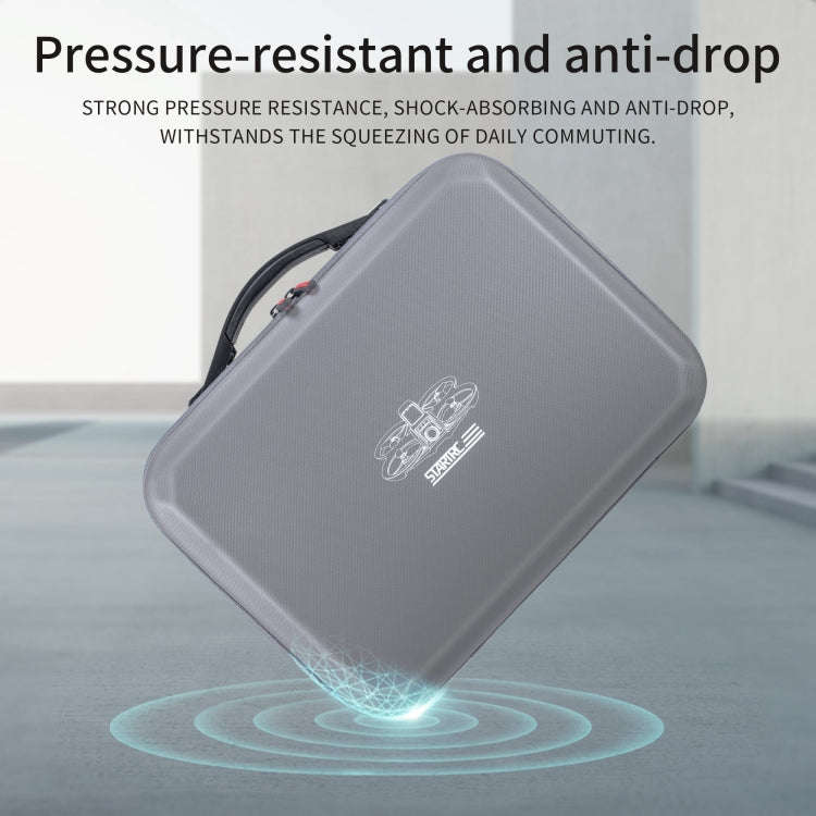 For DJI Avata 2 STARTRC Drone Handbag Messenger Storage Bag (Light Grey)