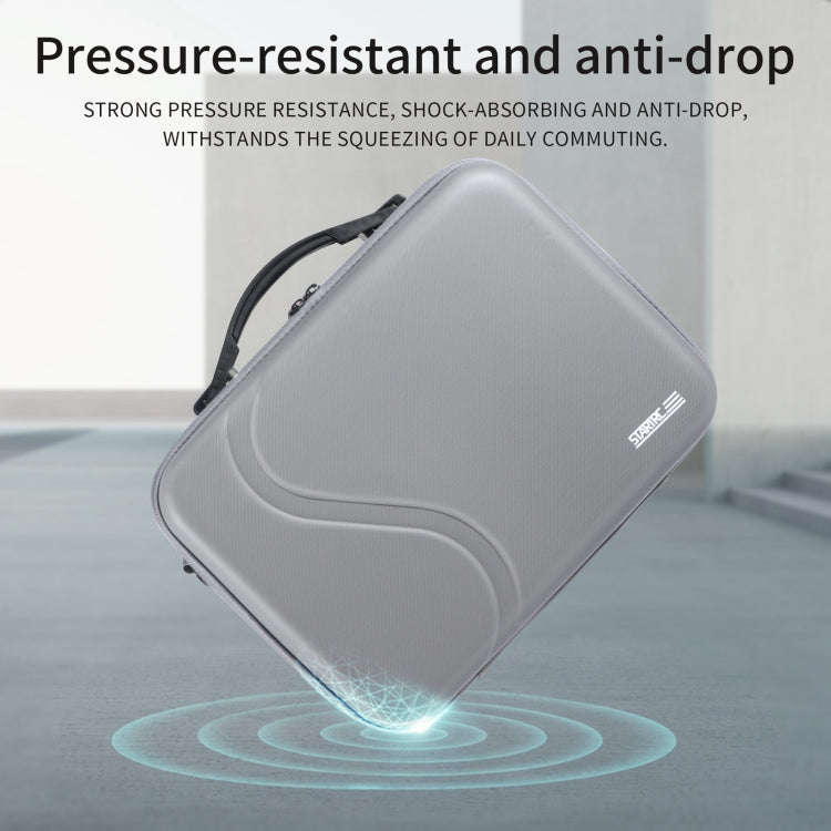 For DJI Avata 2 STARTRC WP2 Drone Handbag Messenger Storage Bag (Light Grey)