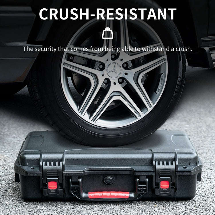 For DJI Avata 2 STARTRC M2 ABS Waterproof Shockproof Suitcase Storage Box (Black)