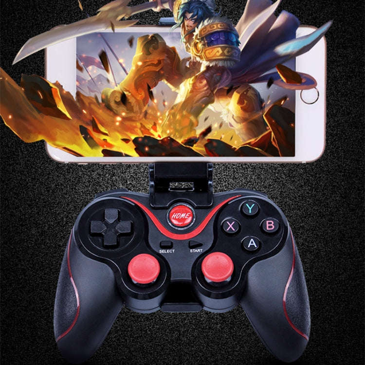 C8 Bluetooth Gaming Controller Grip Game Pad, For Android / iOS  / PC / PS3