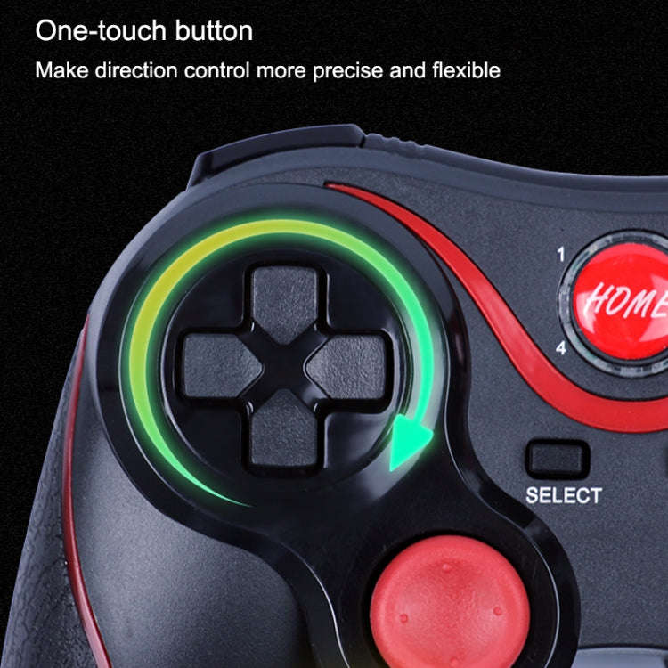 C8 Bluetooth Gaming Controller Grip Game Pad, For Android / iOS  / PC / PS3