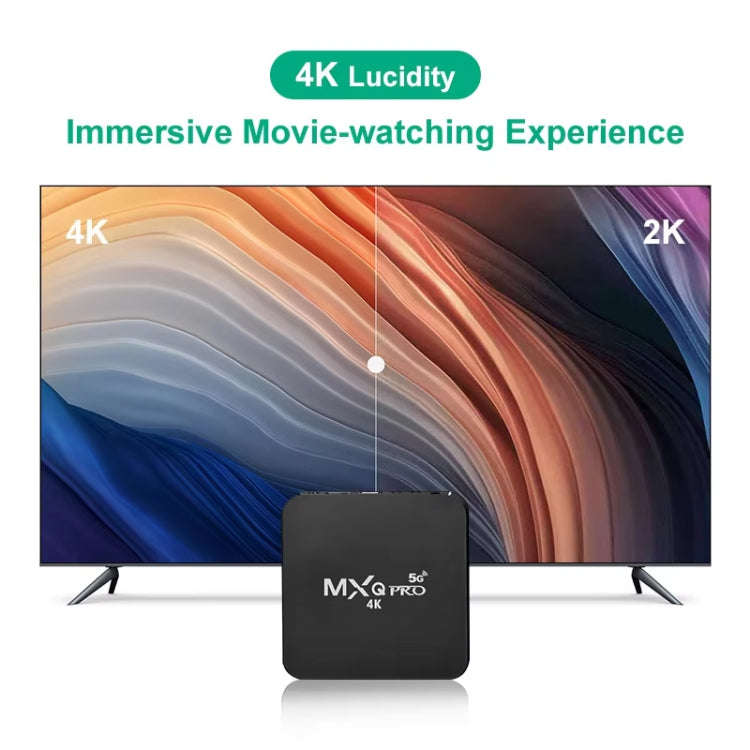 MXQ Pro 5G 1280 x 720 Full HD Media Player 1GB+8GB RK30Board Quad Core Android 7.1 TV Box with Re...