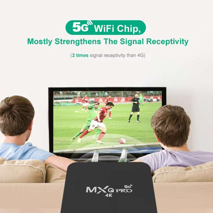 MXQ Pro 5G 1280 x 720 Full HD Media Player 1GB+8GB RK30Board Quad Core Android 7.1 TV Box with Re...