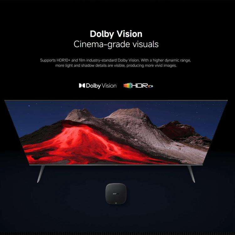 [HK Warehouse] Xiaomi TV Box S 3rd Gen 4K Ultra HD Google TV Smart TV Box Media Player, Quad-Core...
