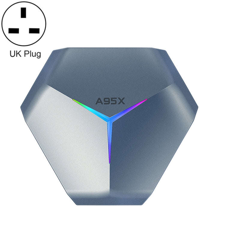 A95X F4 8K UHD Smart TV BOX Android 10.0 Media Player with Remote Control, Amlogic S905X4 Quad Co...