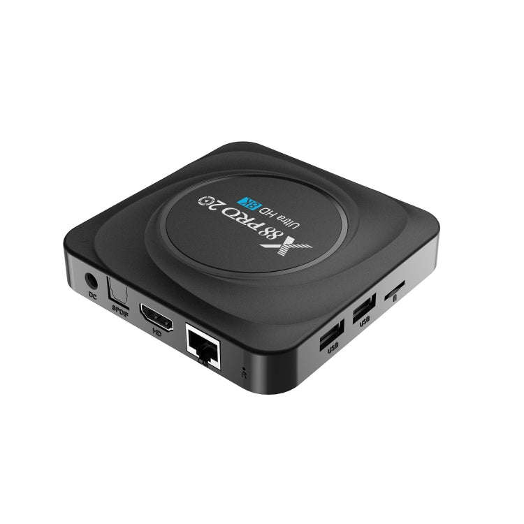 X88 Pro 20 4K Smart TV BOX Android 11.0 Media Player with Voice Remote Control, RK3566 Quad Core ...