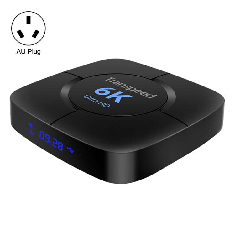 6K UHD Smart TV Box, Android 10.0, Allwinner H616 Quad Core, 2GB+8GB, AU Plug
