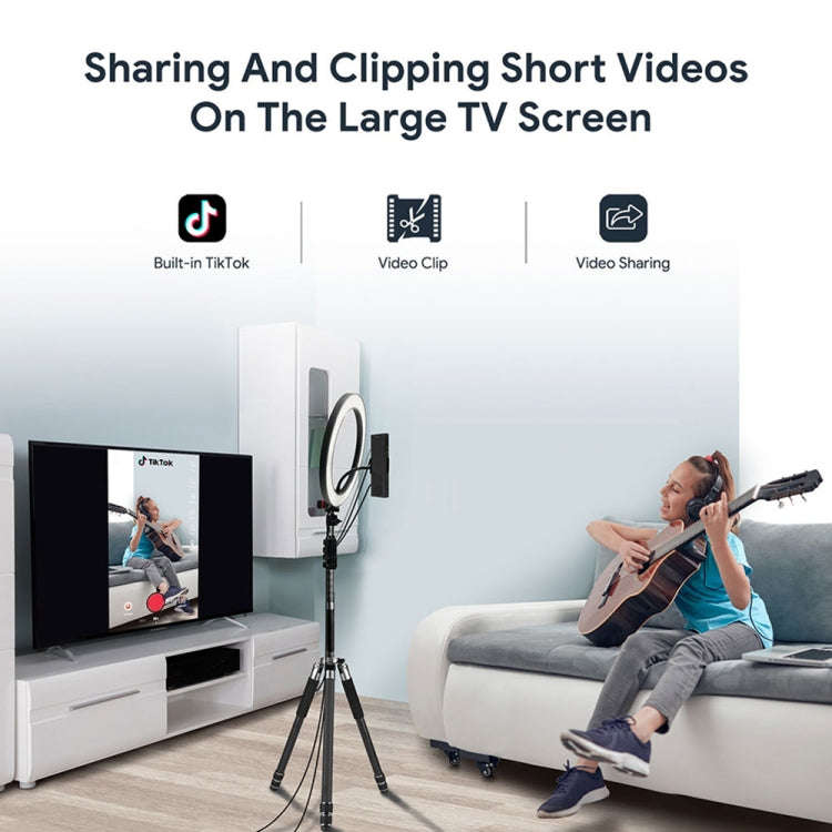 MECOOL KA2 Video Calling on TV Android 10.0 Smart TV Box with Remote Control, Amlogic S905X4 Quad...