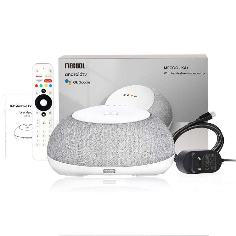 MECOOL KA1 Smart TV Speaker Android 11 TV Box with Remote Control, Amlogic S905X4 Quad Core Corte...