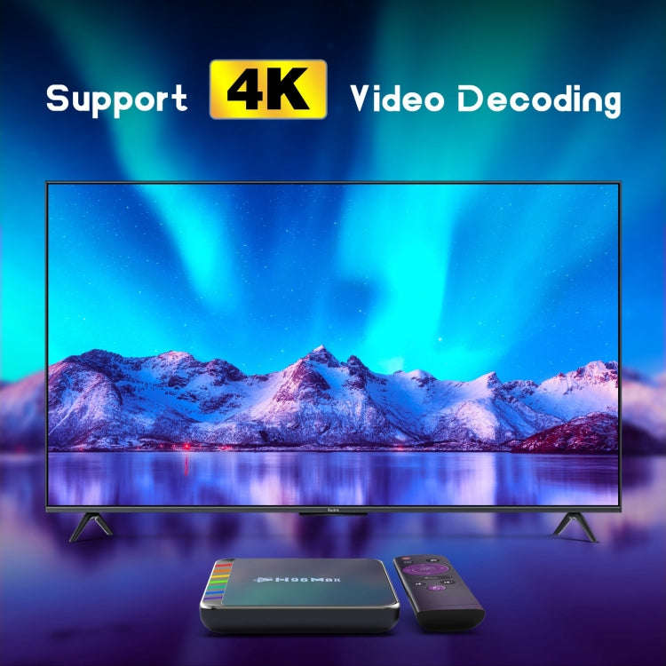 H96 Max W2 4K Ultra HD Android 11.0 Smart TV Box with Remote Control, Amlogic S905W2 Quad-Core, 4...