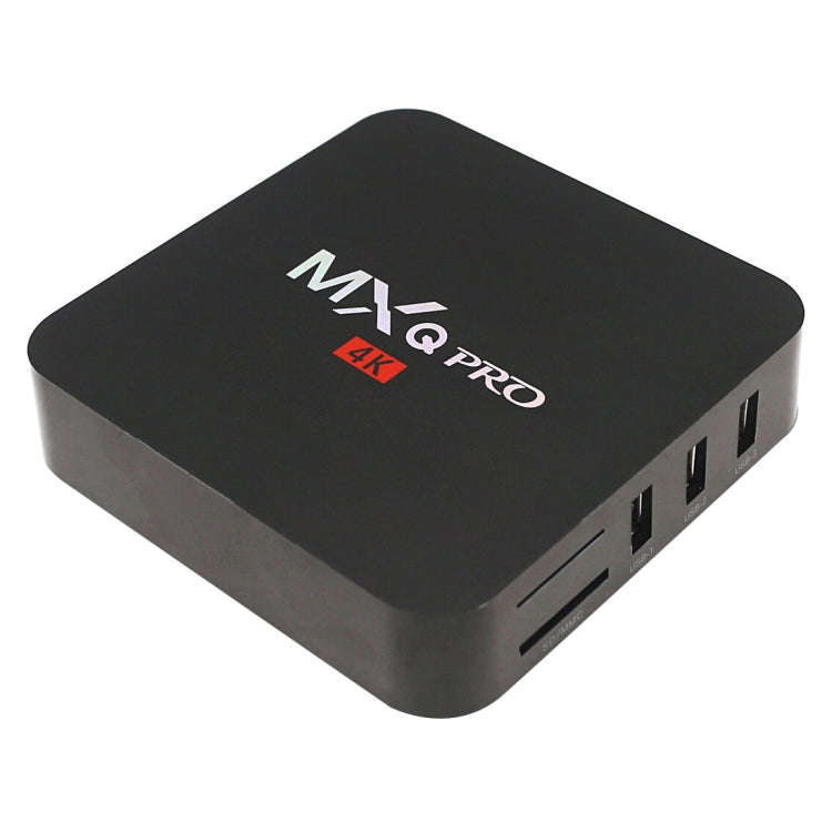 MXQ PROi 1080P 4K HD Smart TV BOX with Remote Controller, Android 7.1 S905W Quad Core Cortex-A53 ...