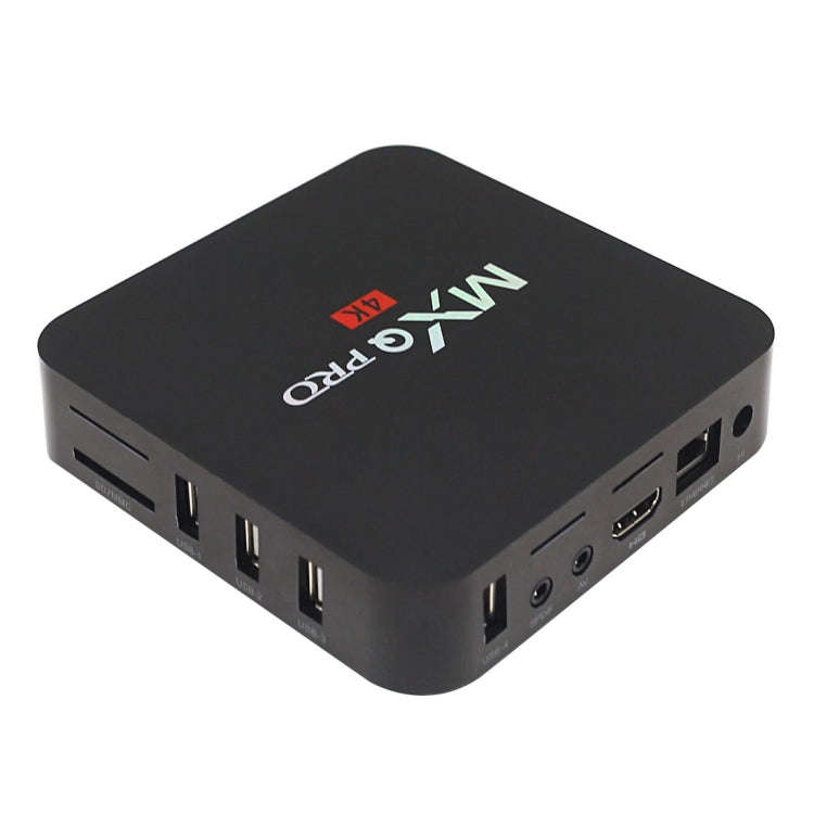 MXQ PROi 1080P 4K HD Smart TV BOX with Remote Controller, Android 7.1 S905W Quad Core Cortex-A53 ...
