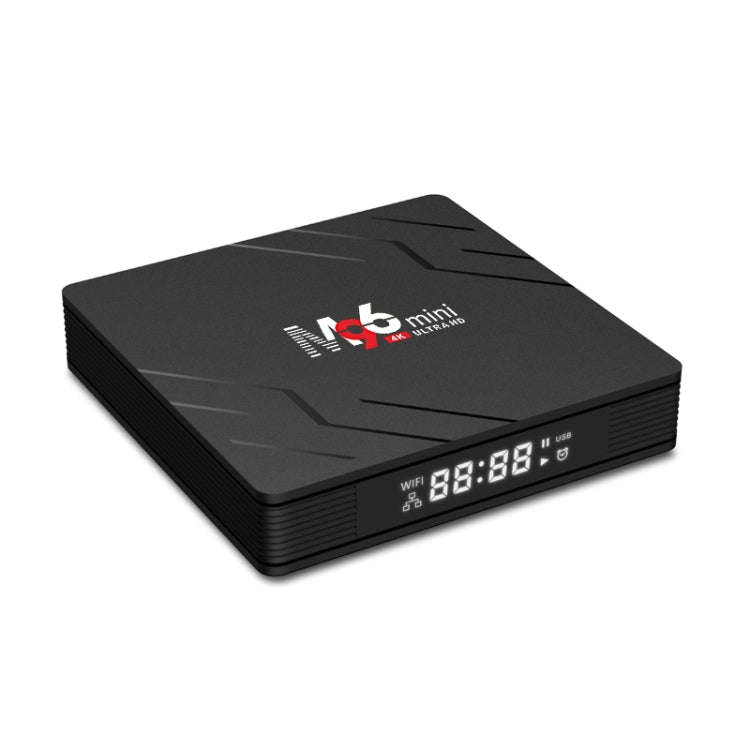 M96mini 4K Smart TV BOX Android 9.0 Media Player with Remote Control, Quad-core RK3228A, RAM: 2GB...