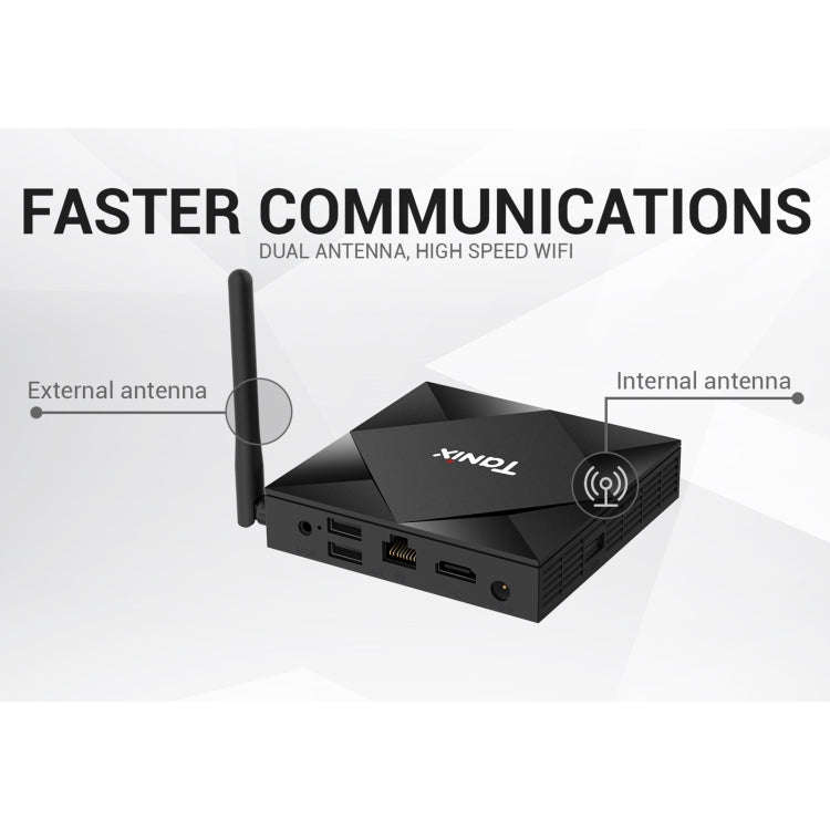 TANIX TX6s 4K Smart TV BOX Android 10 Media Player with Remote Control, Quad Core Allwinner H616,...