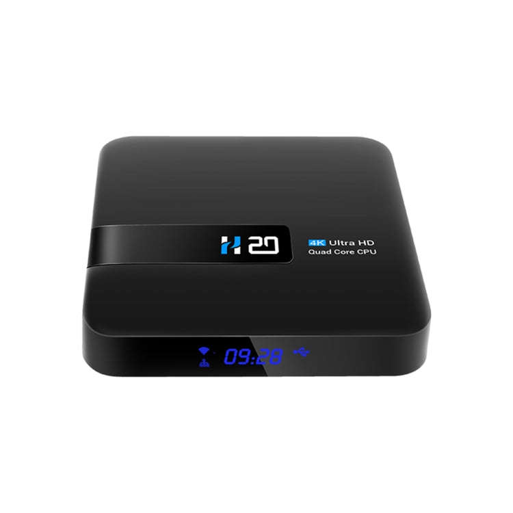 H20 4K Smart TV BOX Android 10.0 Media Player with Remote Control, Quad Core RK3228A, RAM: 1GB, R...