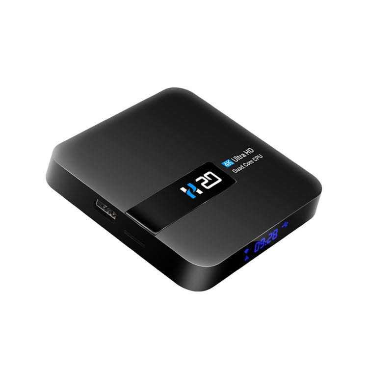 H20 4K Smart TV BOX Android 10.0 Media Player with Remote Control, Quad Core RK3228A, RAM: 1GB, R...