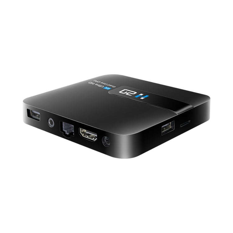 H20 4K Smart TV BOX Android 10.0 Media Player with Remote Control, Quad Core RK3228A, RAM: 1GB, R...