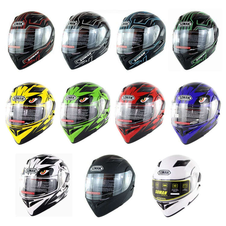 Soman 955 Skyeye Motorcycle Full / Open Face Bluetooth Helmet Headset Full Face, Supports Answer ...