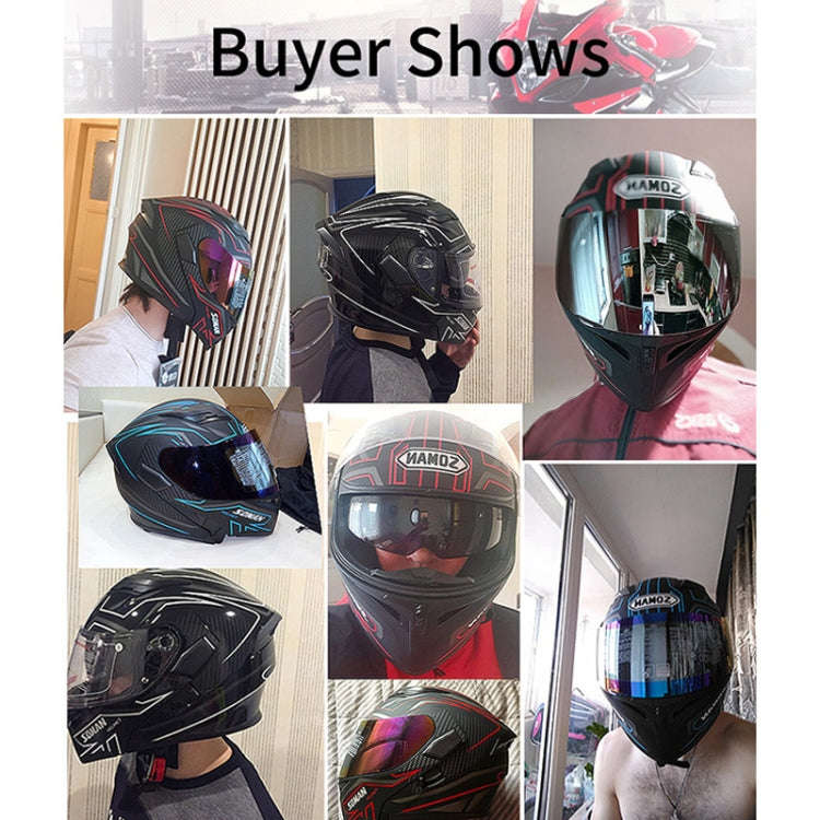 Soman 955 Skyeye Motorcycle Full / Open Face Bluetooth Helmet Headset Full Face, Supports Answer ...
