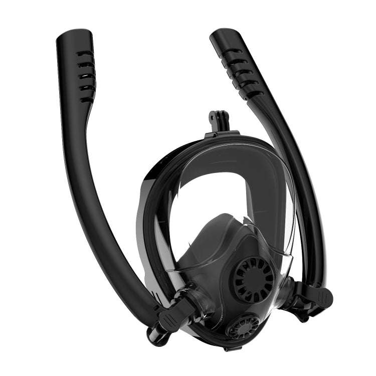 Water Sports Diving Equipment Full Dry Silicone Diving Mask Swimming Glasses for GoPro Hero11 Bla...