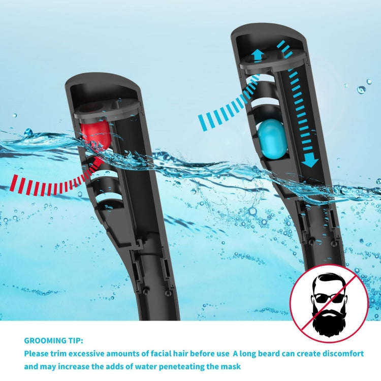 Water Sports Diving Equipment Full Dry Silicone Diving Mask Swimming Glasses for GoPro Hero11 Bla...
