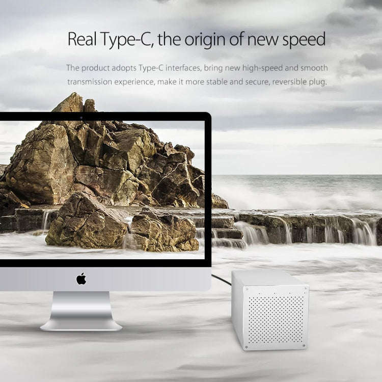 ORICO Honeycomb Series WS200C3 SATA 3.5 inch USB 3.1 USB-C / Type-C Dual Bays Aluminum Alloy HDD ...