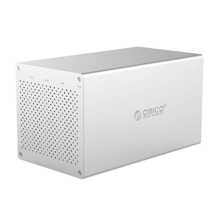 ORICO Honeycomb Series WS400U3 SATA 3.5 inch USB 3.0 4 Bays Aluminum Alloy HDD / SSD Enclosure, T...
