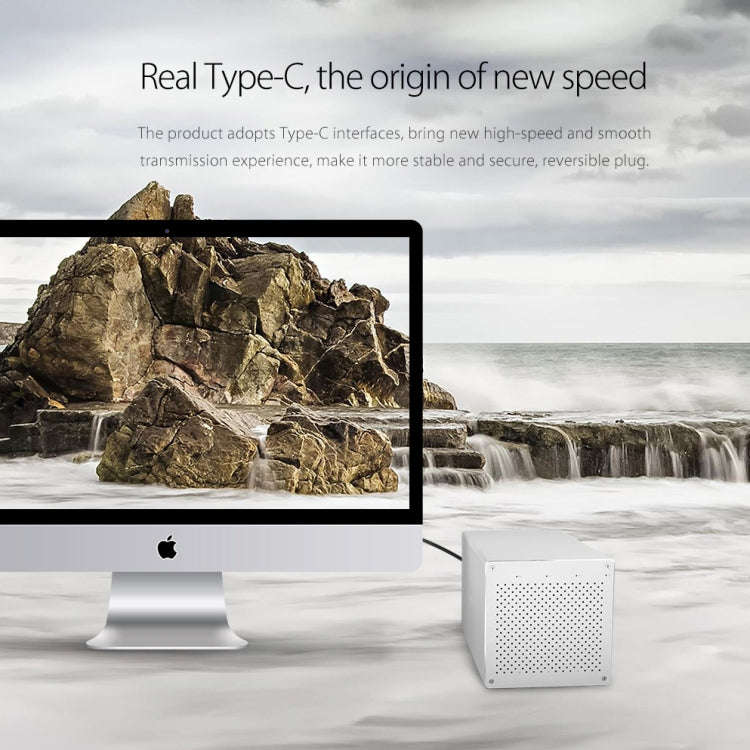 ORICO Honeycomb Series WS500C3 SATA 3.5 inch USB-C / Type-C 5 Bays Aluminum Alloy HDD / SSD Enclo...