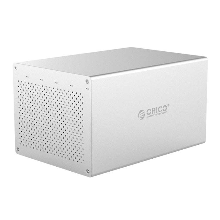 ORICO Honeycomb Series WS500U3 SATA 3.5 inch USB 3.0 5 Bays Aluminum Alloy HDD / SSD Enclosure, T...