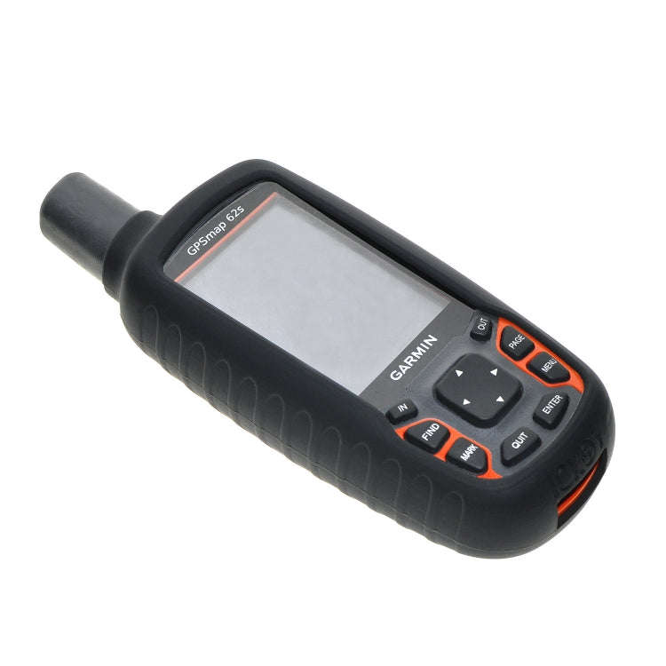 Silicone Colorful Protective Sleeve for Garmin GPS MAP62 / 62S / 62SC / GPS64 / 64S / 64ST(Black)