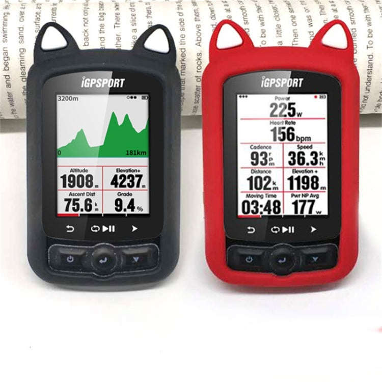 Bicycle Code Table Shockproof Silicone Colorful Protective Case for iGPSPORT 618, Host not Includ...