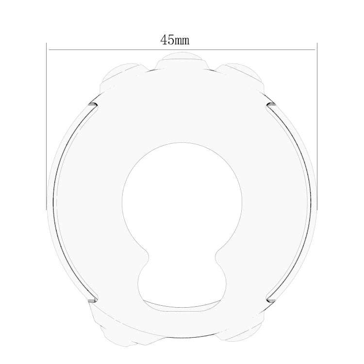 Smart Watch Silicone Protective Case, Host not Included for Garmin Fenix 5S(Black)