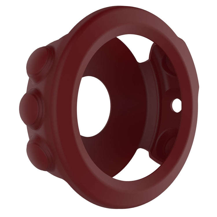 Smart Watch Silicone Protective Case, Host not Included for Garmin Fenix 5X(Dark Red)