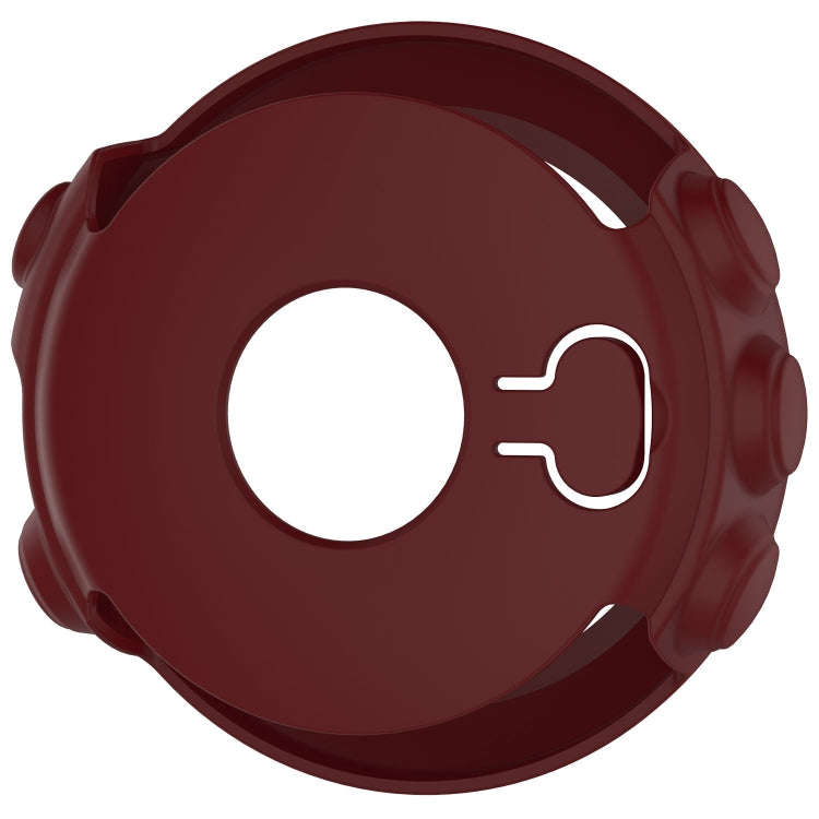 Smart Watch Silicone Protective Case, Host not Included for Garmin Fenix 5X(Dark Red)