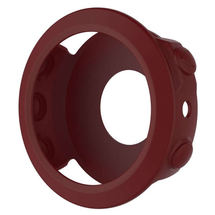 Smart Watch Silicone Protective Case, Host not Included for Garmin Fenix 5(Dark Red)