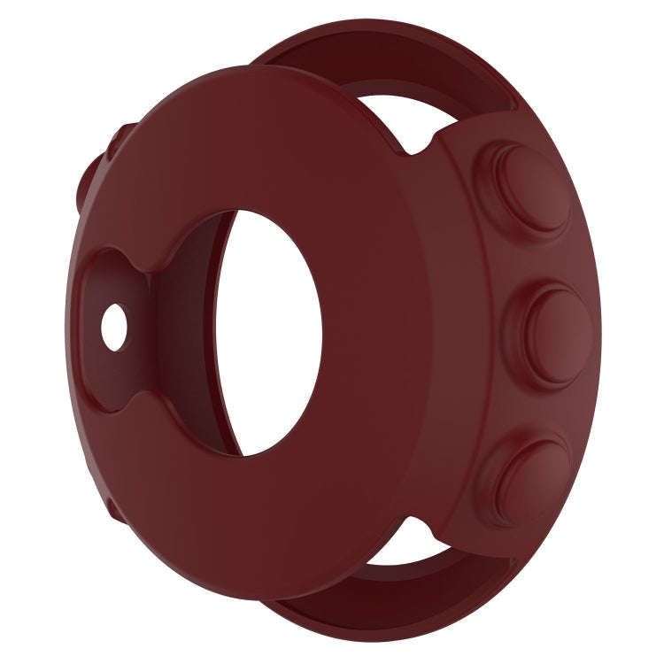 Smart Watch Silicone Protective Case, Host not Included for Garmin Fenix 5(Dark Red)