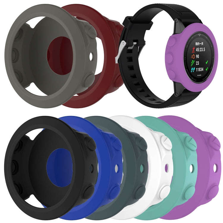 Smart Watch Silicone Protective Case, Host not Included for Garmin Fenix 5(Purple)