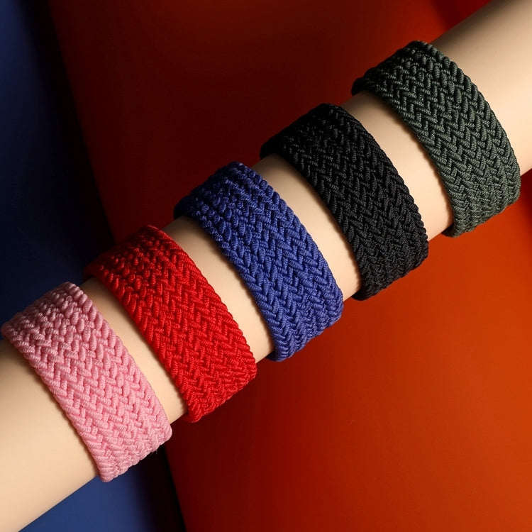 22mm Universal Nylon Weave Watch Band (Colorful Blue)
