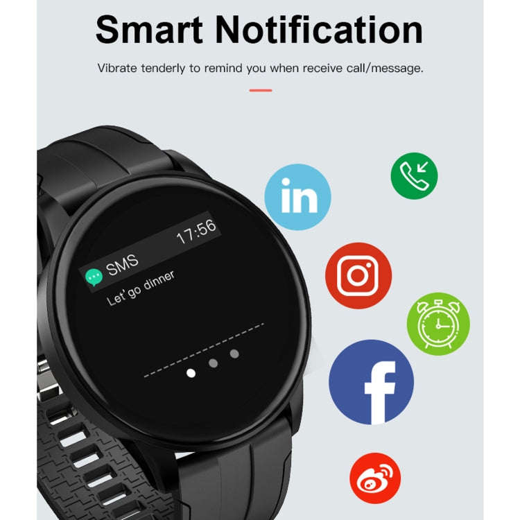 B7 0.96 inch Color Screen Smart Watch, Support Sleep Monitor / Heart Rate Monitor / Blood Pressur...