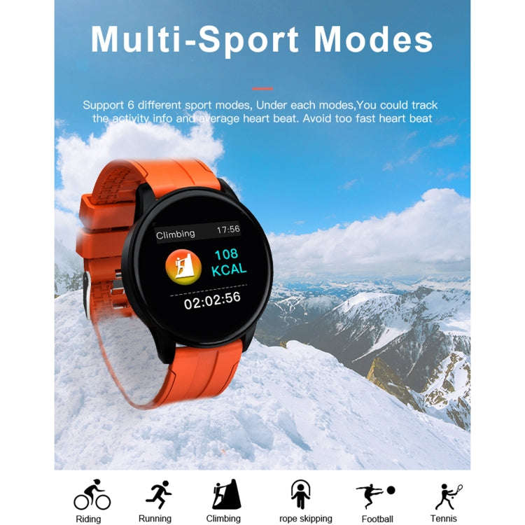 B7 0.96 inch Color Screen Smart Watch, Support Sleep Monitor / Heart Rate Monitor / Blood Pressur...