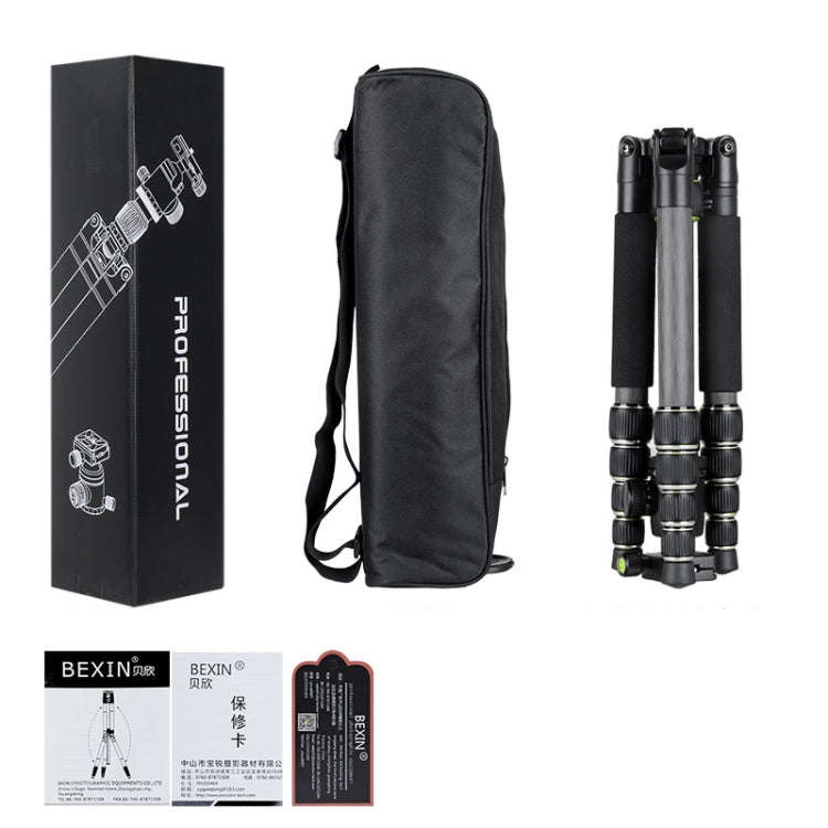 BEXIN BX285C K36 Portable Carbon Fiber Tripod for Dslr Digital DV Camcorder