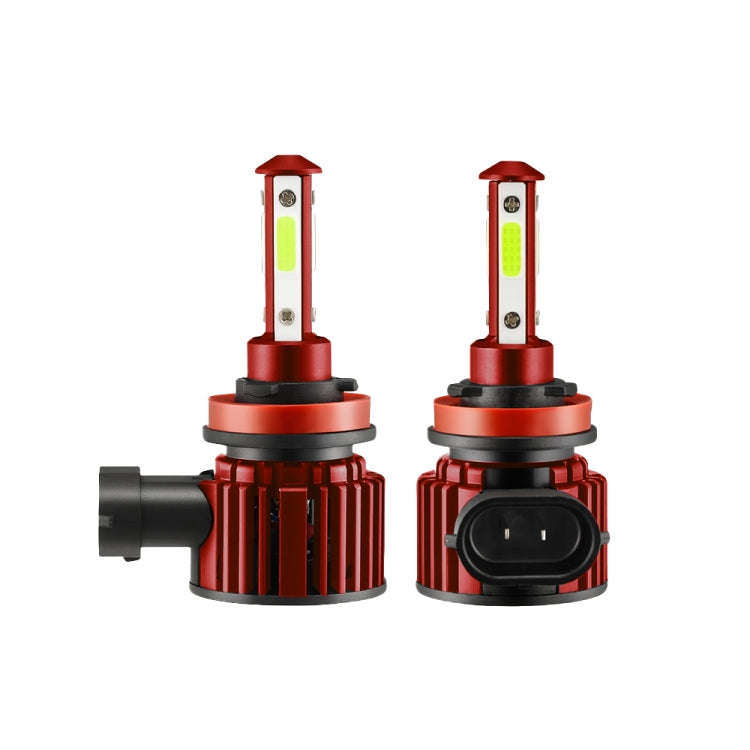 F8 H8 / H9 / H11 2 PCS DC9-36V 22W 2500LM IP68 Car LED Headlight Lamps(6000K White Light)