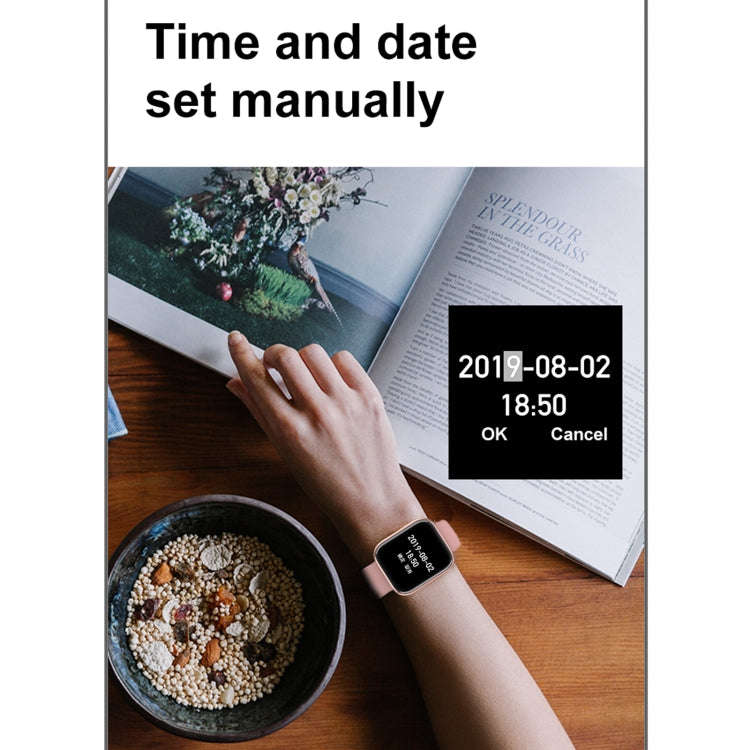 T3M 1.3 inch Color Screen Music Smart Bracelet, Built-in MP3, Support Sleep Monitor / Heart Rate ...