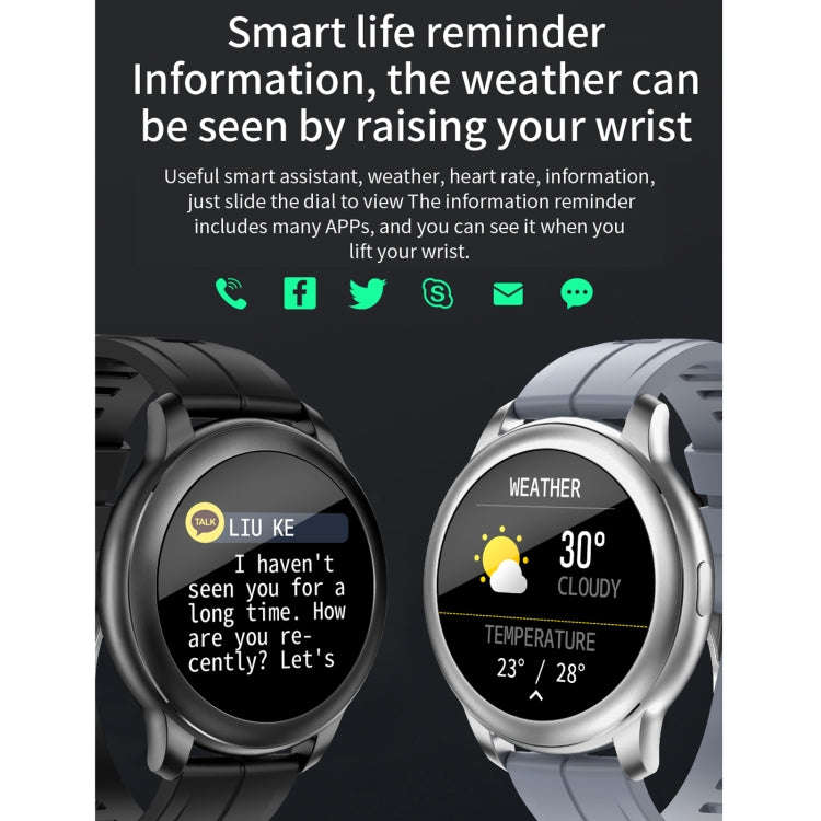 CF22 1.3 inch IPS Color Screen IP67 Waterproof Smart Watch, Support Sleep Monitor / Heart Rate Mo...