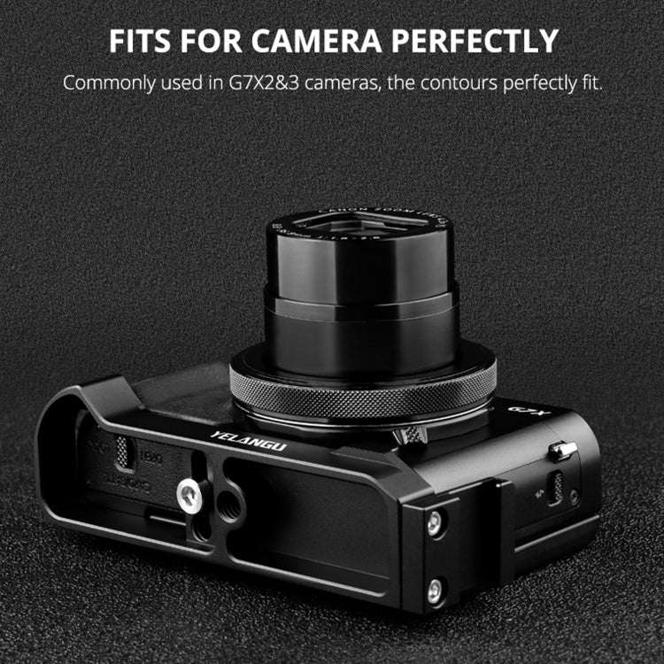 YELANGU CL9 Camera Expansion Board L Plate for Canon G7X2/ G7X23