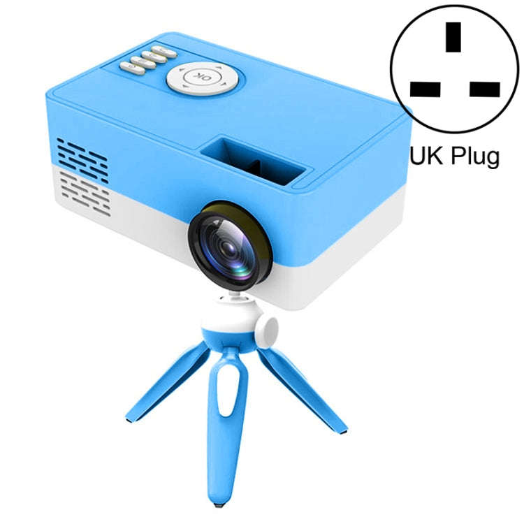 J15 1920 x 1080P HD Household Mini LED Projector with Tripod Mount Support AV / HDMI x 1 / USB x1...