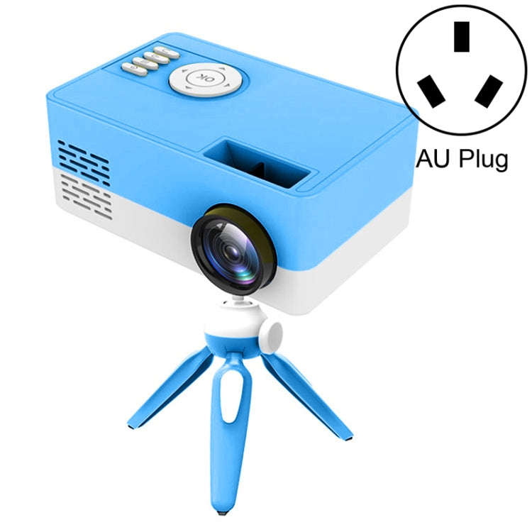 J15 1920 x 1080P HD Household Mini LED Projector with Tripod Mount Support AV / HDMI x 1 / USB x1...