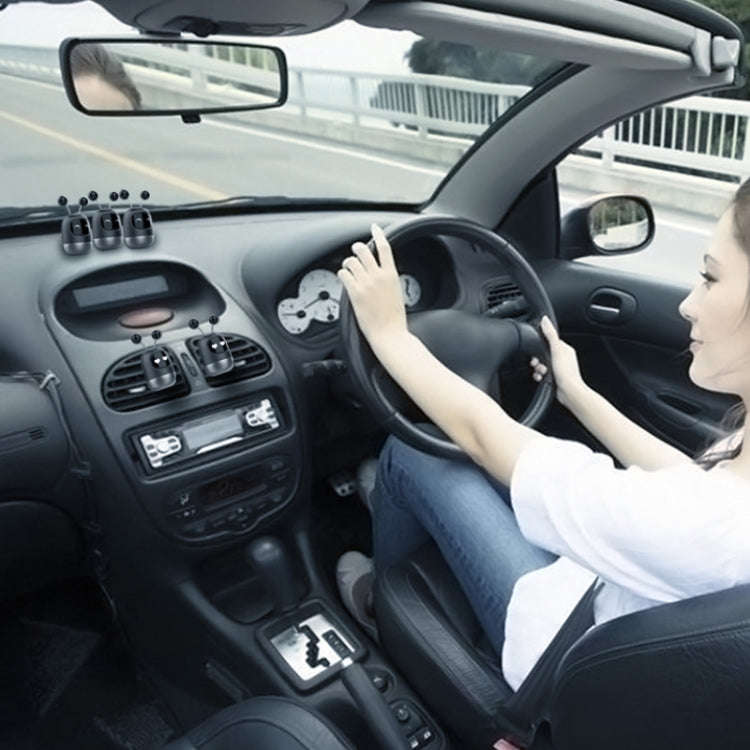 Cartoon Robot Car Air Outlet Aromatherapy(Squint Face Bag)