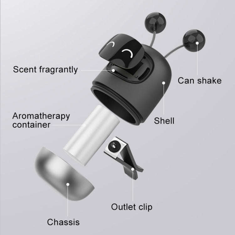 Cartoon Robot Car Air Outlet Aromatherapy(A Dull Expression)
